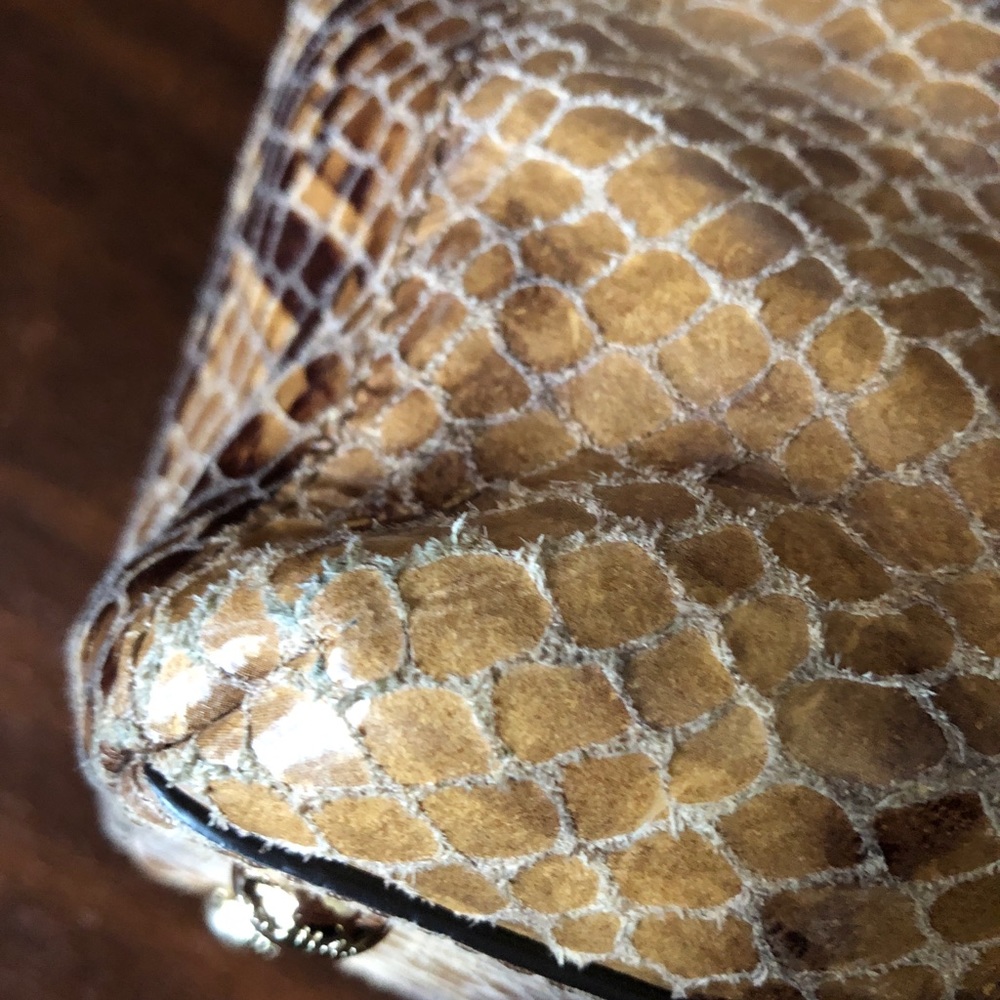 Michael Kors Medium Harper Python-Embossed Tote - image 3